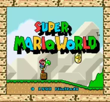 Image n° 1 - screenshots  : Super Mario World - Super Mario Bros. 4